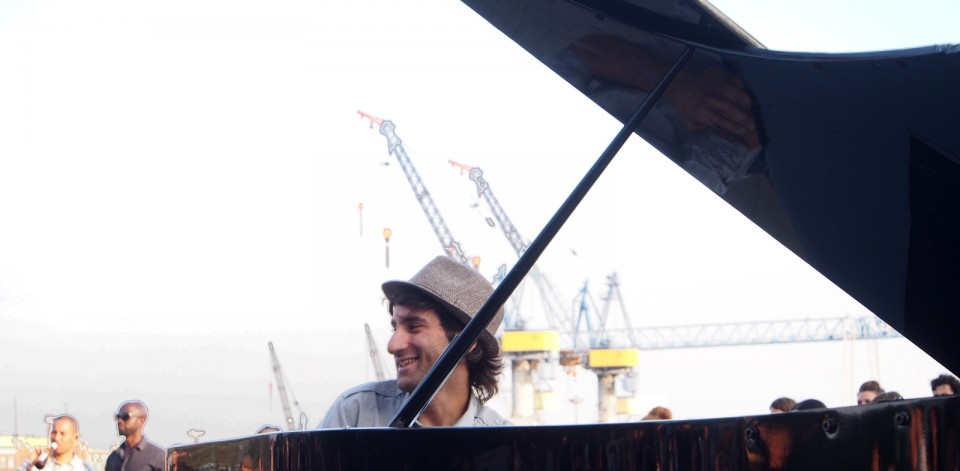 Davide Martello the Taksim Pianist in Gezi Park Fiction St ...
